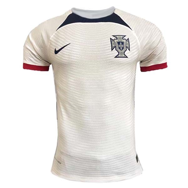 Camiseta Portugal Replica Segunda Ropa 2022/23 Blanco